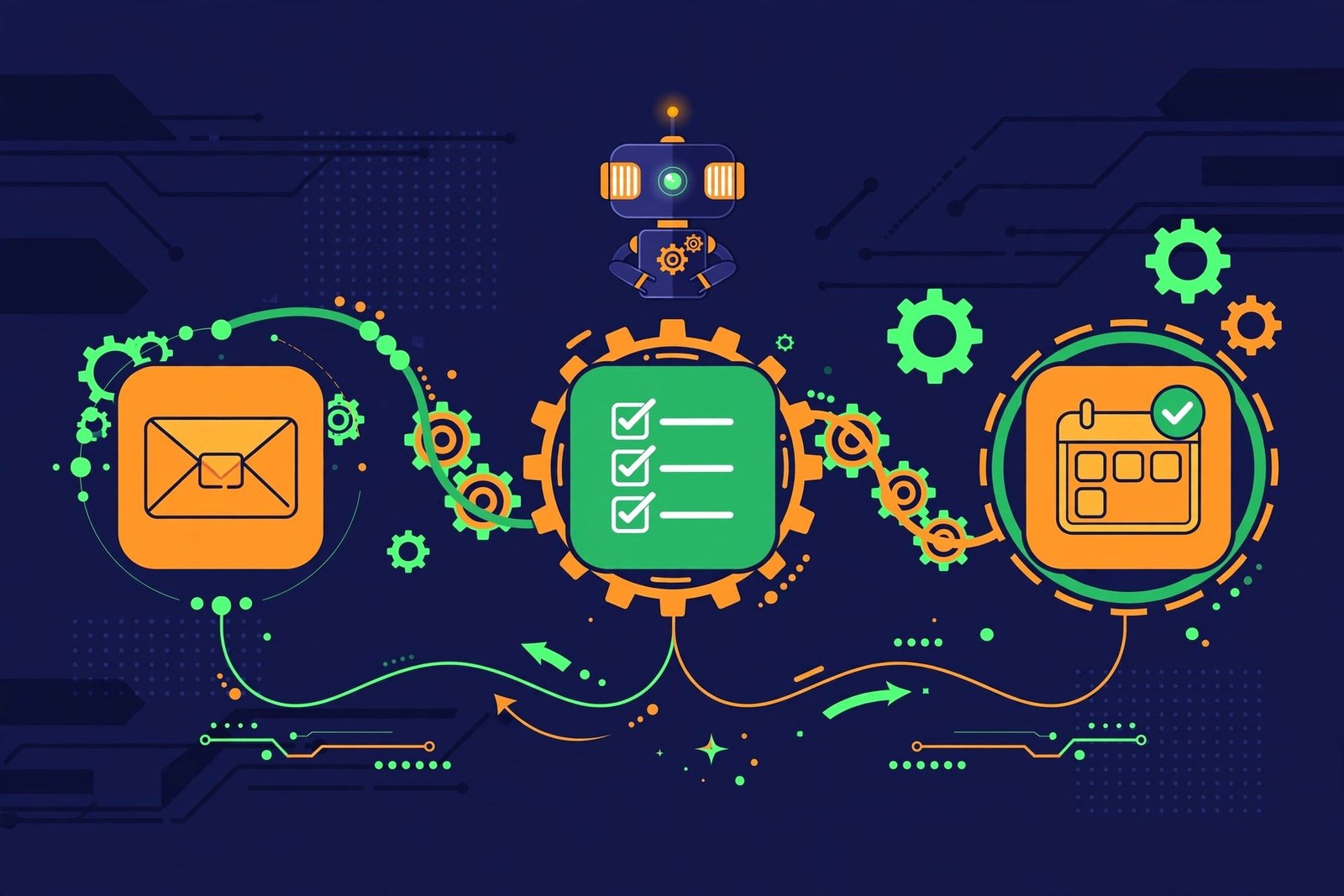 10 Practical AI Tools That Can Save You Time (2026) AI workflow automation connecting everyday apps