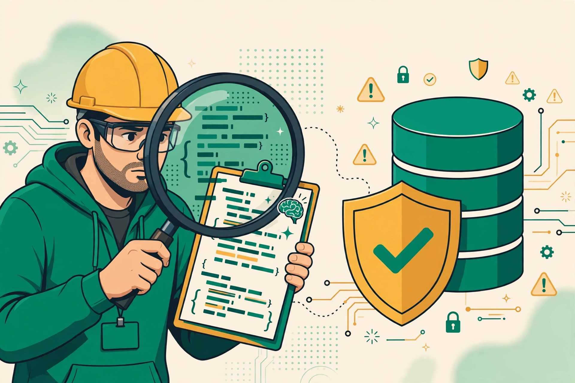 Reviewing AI generated code for security before deploying an app